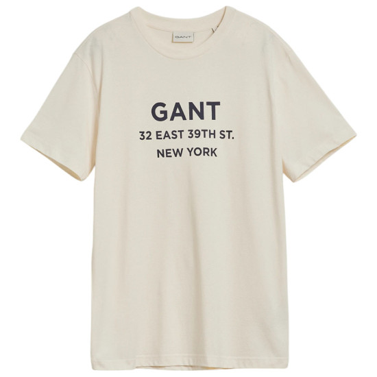 Gant Ανδρική κοντομάνιικη μπλούζα Graphic Printed Tee